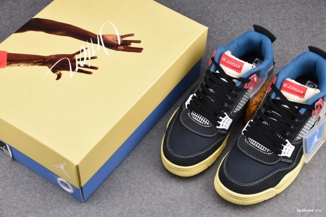 AIR Retro 4 DC9533-001 Union Noir Jordan Off 0202